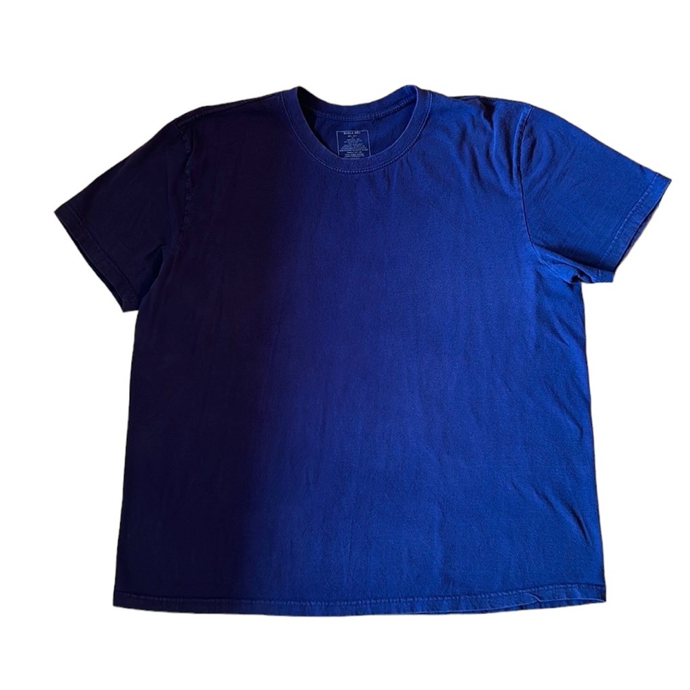 Bugle Boy Vintage Blue Shortsleeved Shirt Mens Size XL